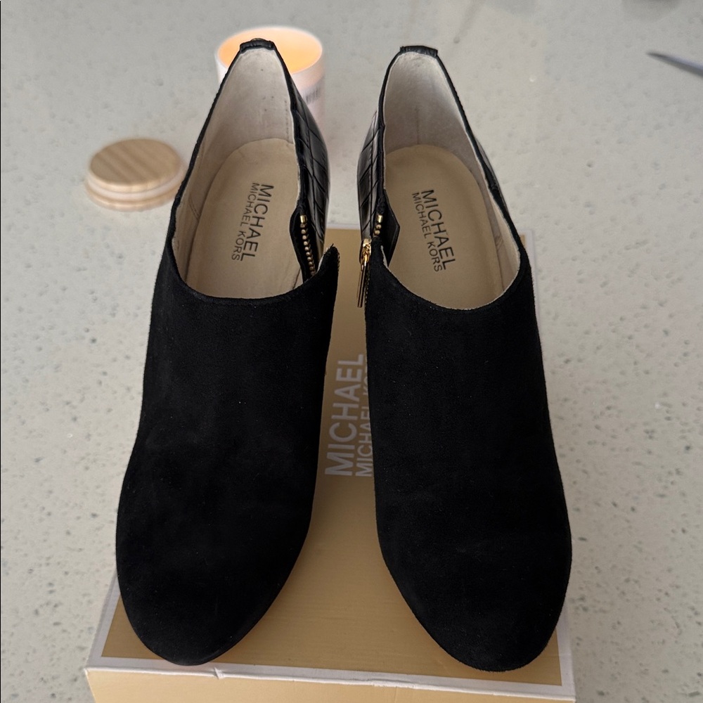 Michael Kors Black Ankle Booties